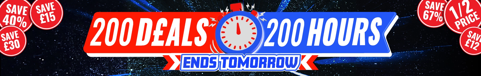 200 Deals 200 Hours slider banner