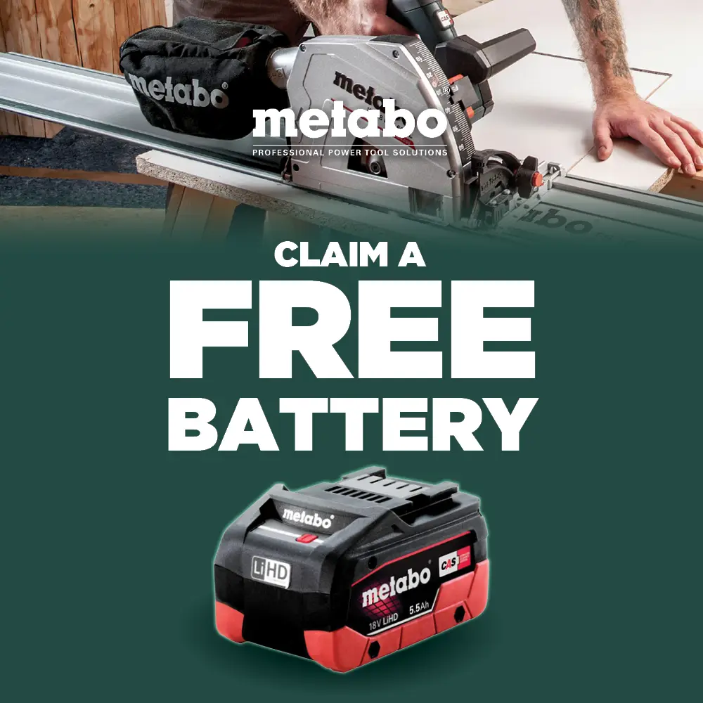 Metabo Battery Redemption
