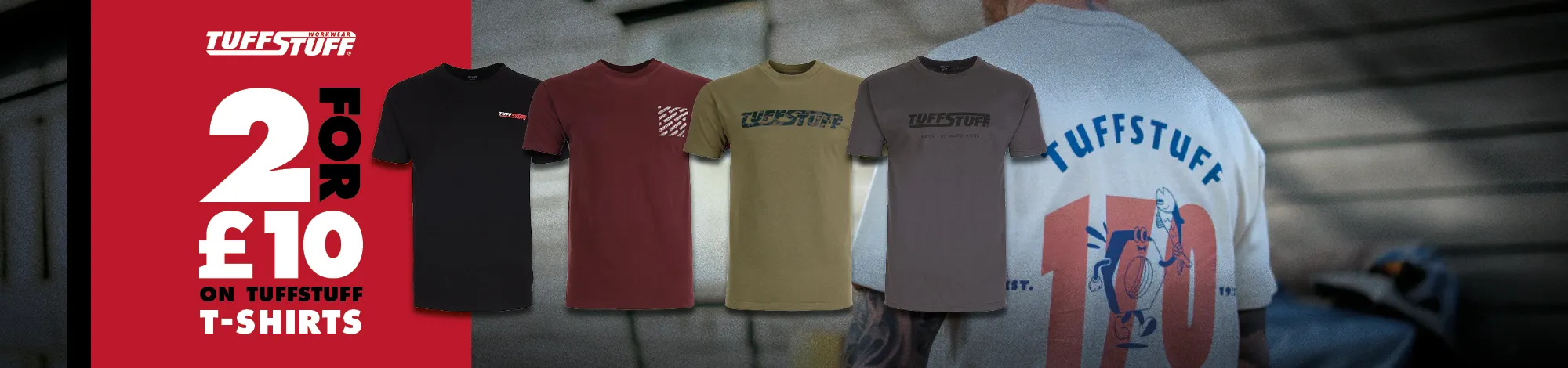 Tuffstuff T-Shirts - 2 For £10