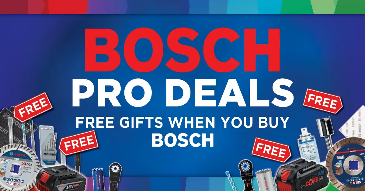Bosch Pro Deals - Redemption