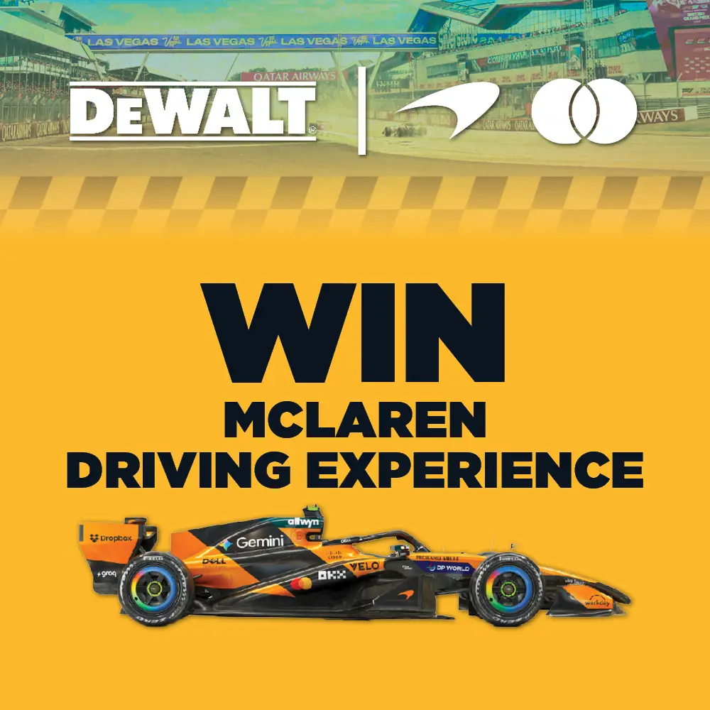 DeWalt x McLaren Redemption
