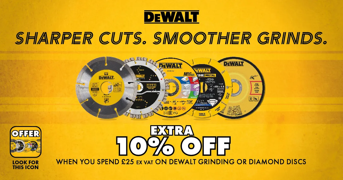 Dewalt Grinding and Diamond Blades