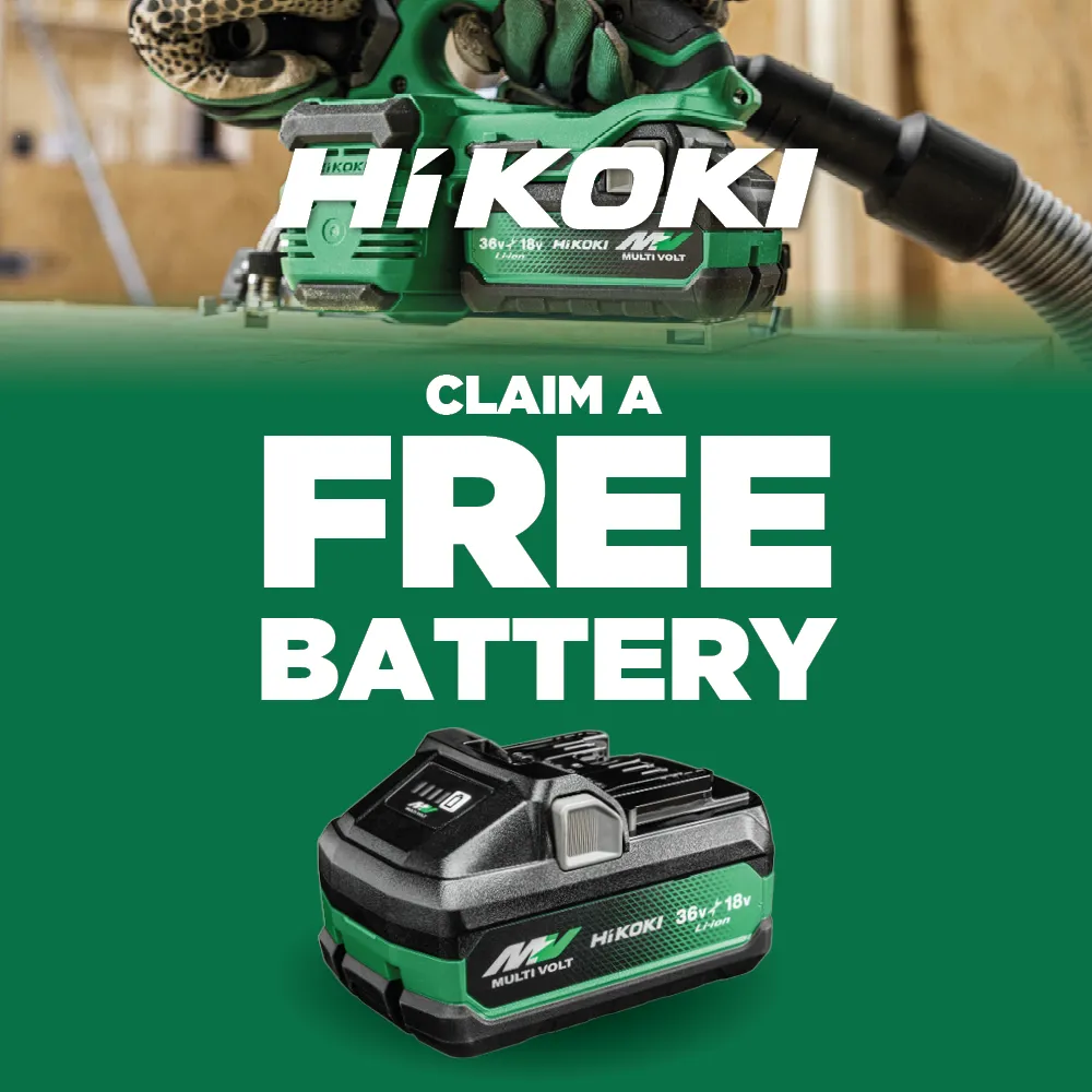 Hikoki Battery Redemption