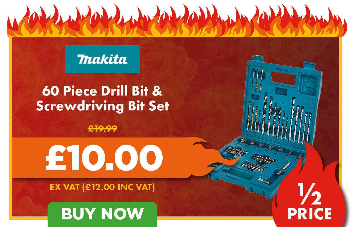 Makita E-11829 60 Piece Drill and Screw Bit Set