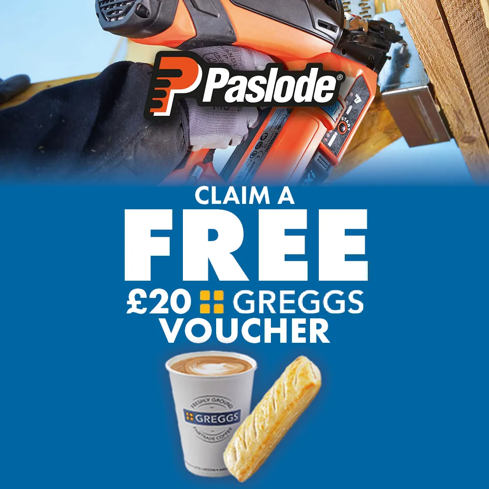 Paslode x Greggs Redemption