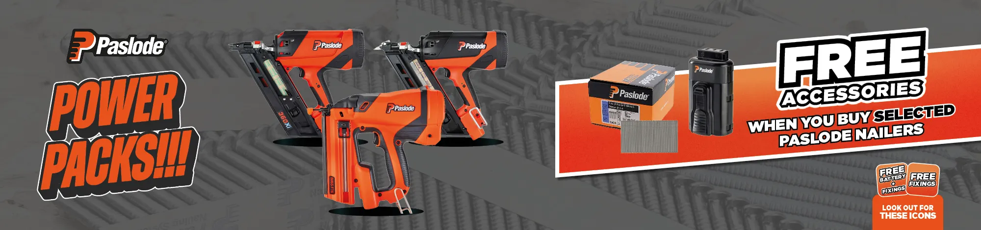 Paslode Power Pack Week