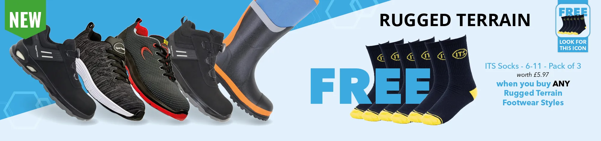 Rugged Terrain - NEW STYLES