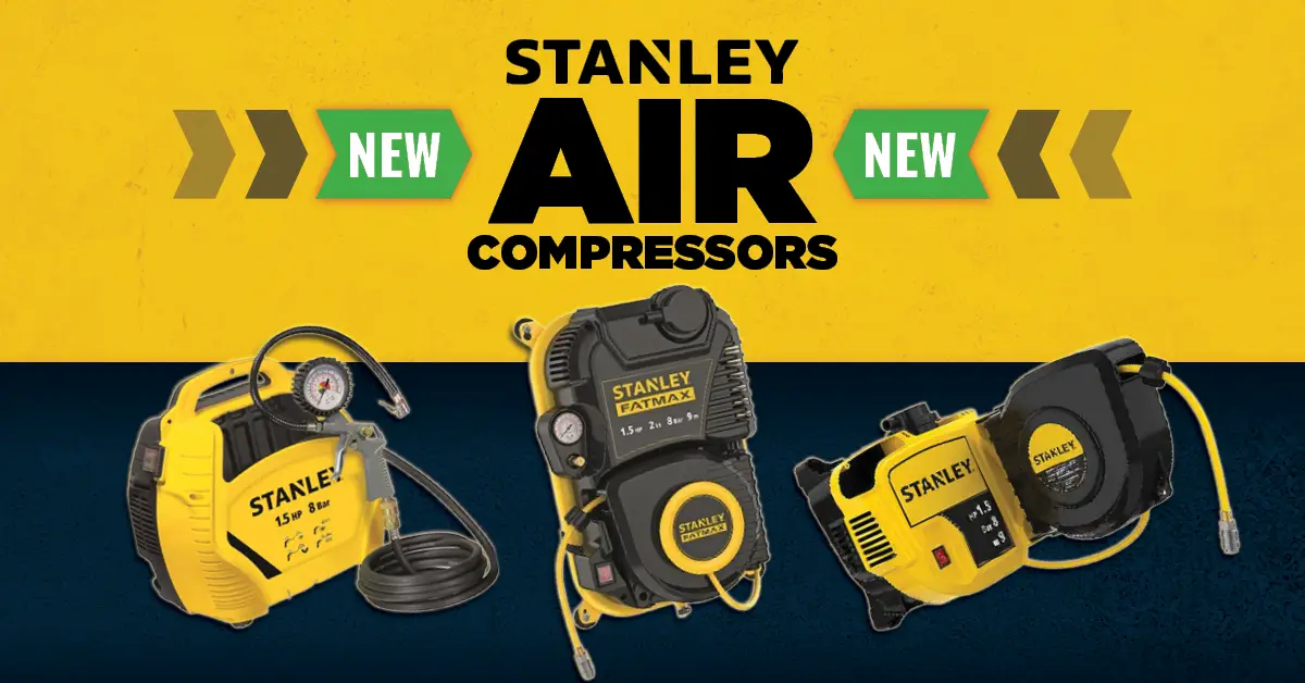 NEW STANLEY AIR COMPRESSOR HIGHLIGHT