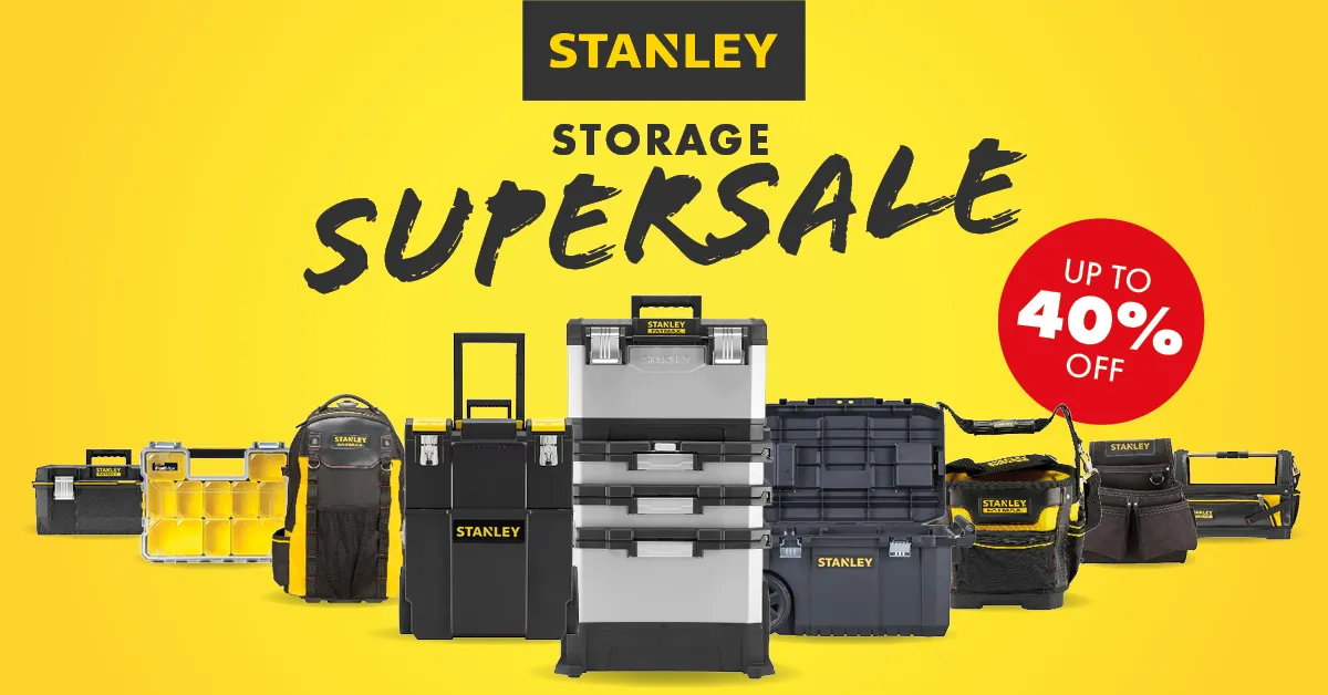 STANLEY STORAGE SUPERSALE