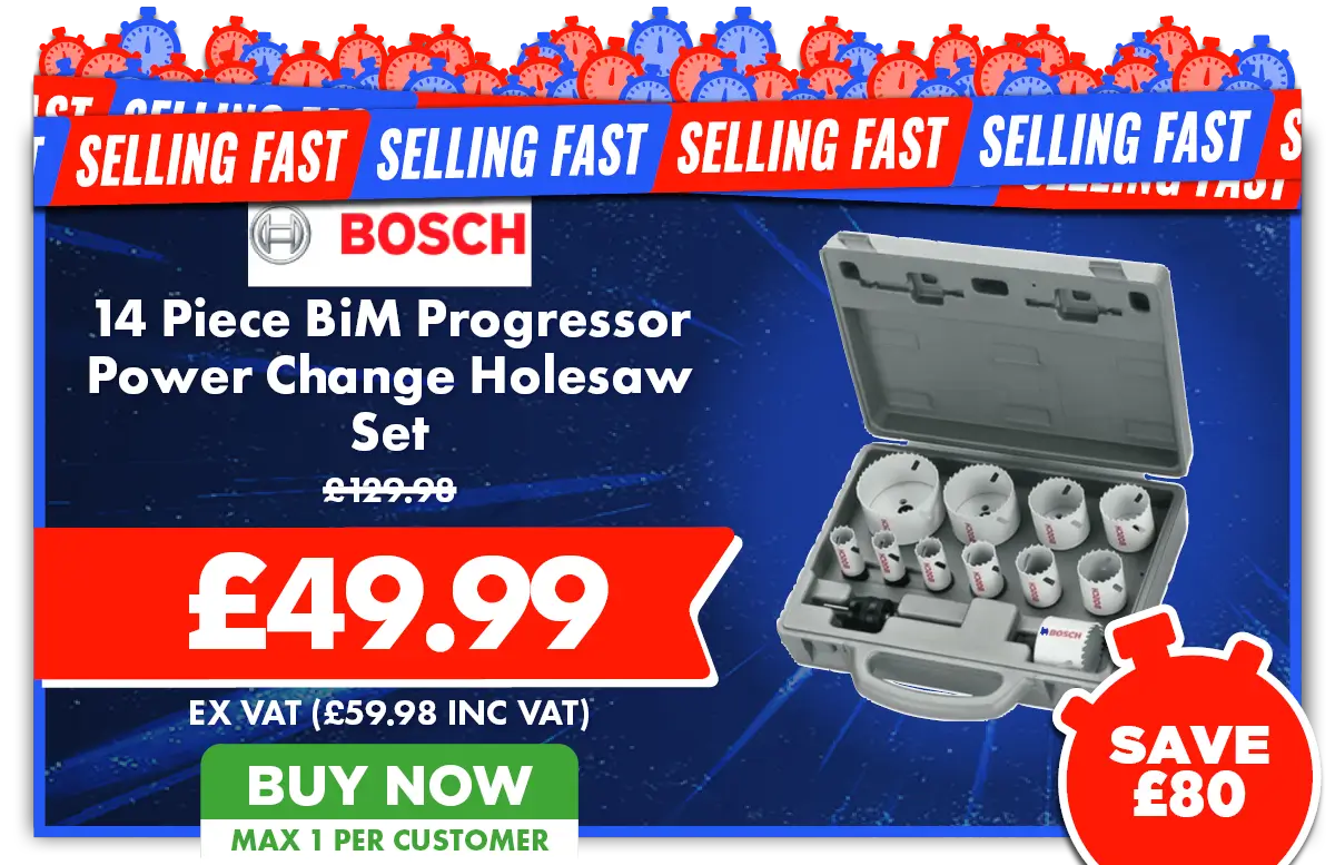 Bosch 14 Piece BiM Progressor Power Change Holesaw Set