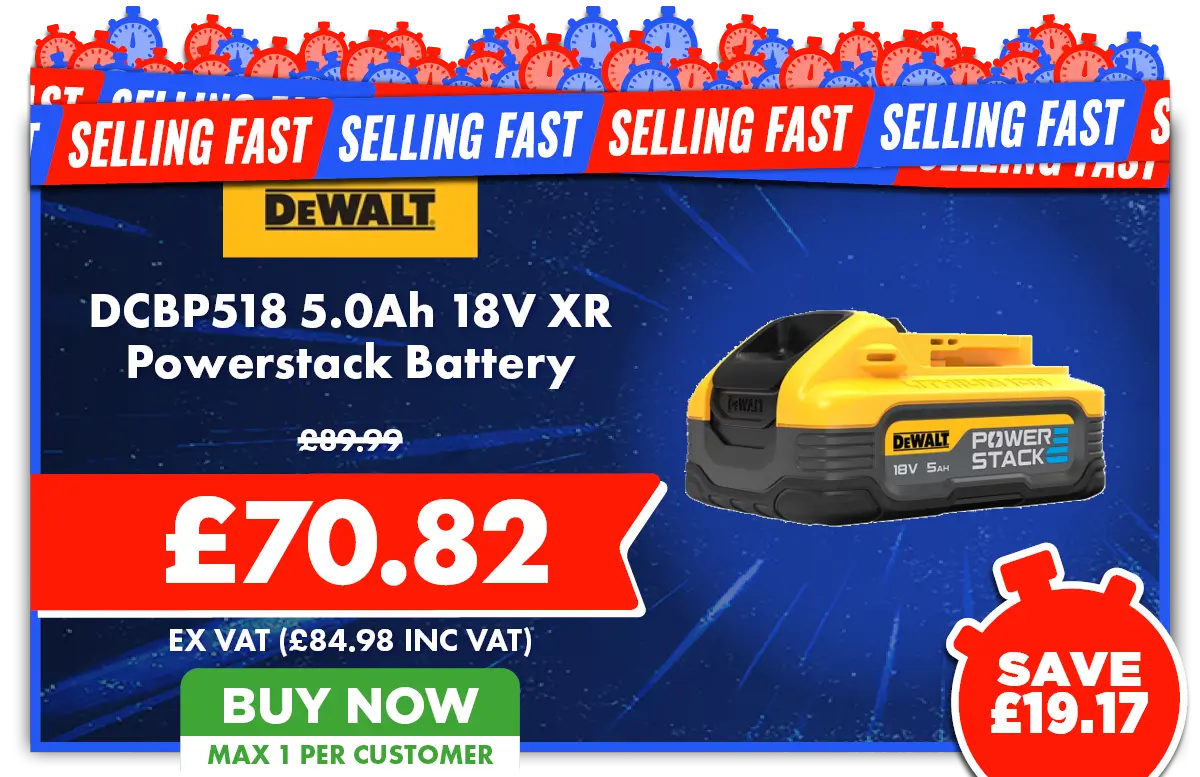 Dewalt DCBP518 5.0Ah 18V XR Powerstack Battery