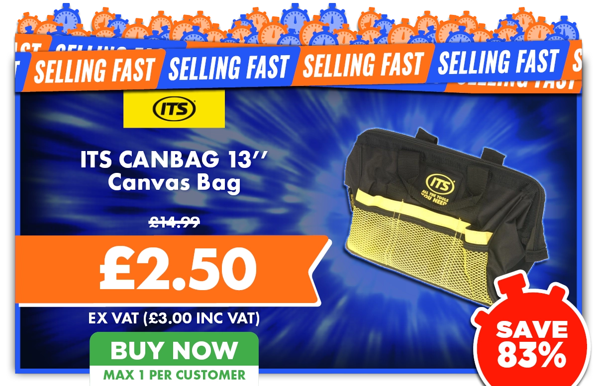ITS CANBAG 13'' Canvas Bag