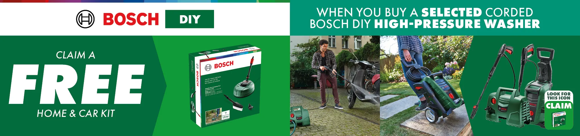 Bosch GREEN Pressure Washer Redemption