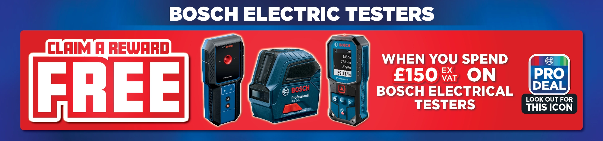 Bosch Pro Deal T2 -Electrical Testers