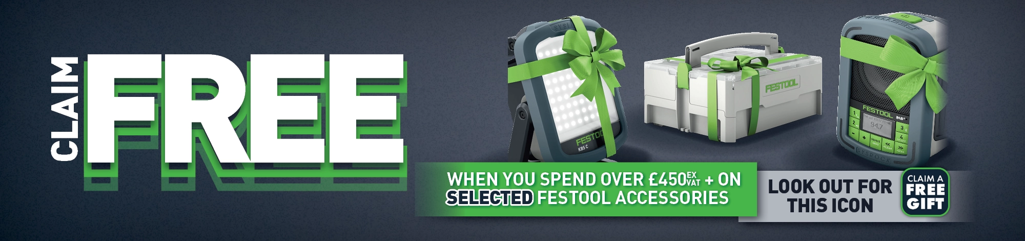Festool Accessory Redemption (Festool Bonus Weeks)