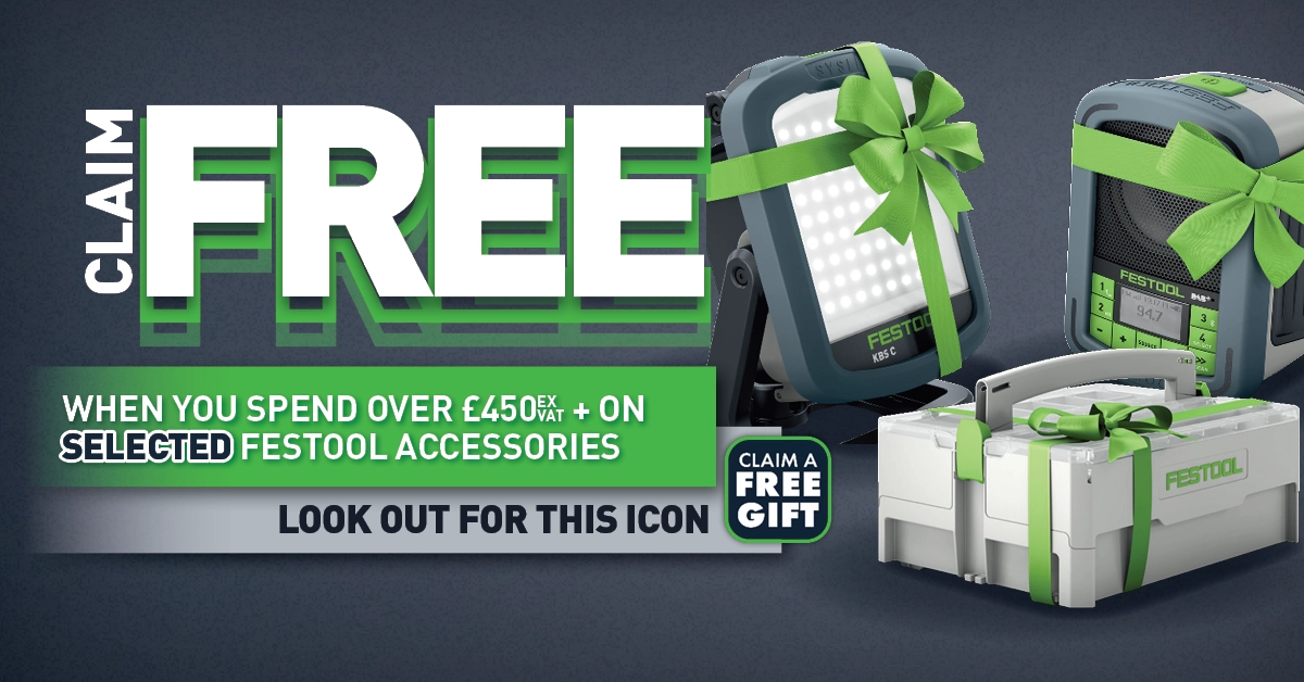 Festool Accessory Redemption (Festool Bonus Weeks)