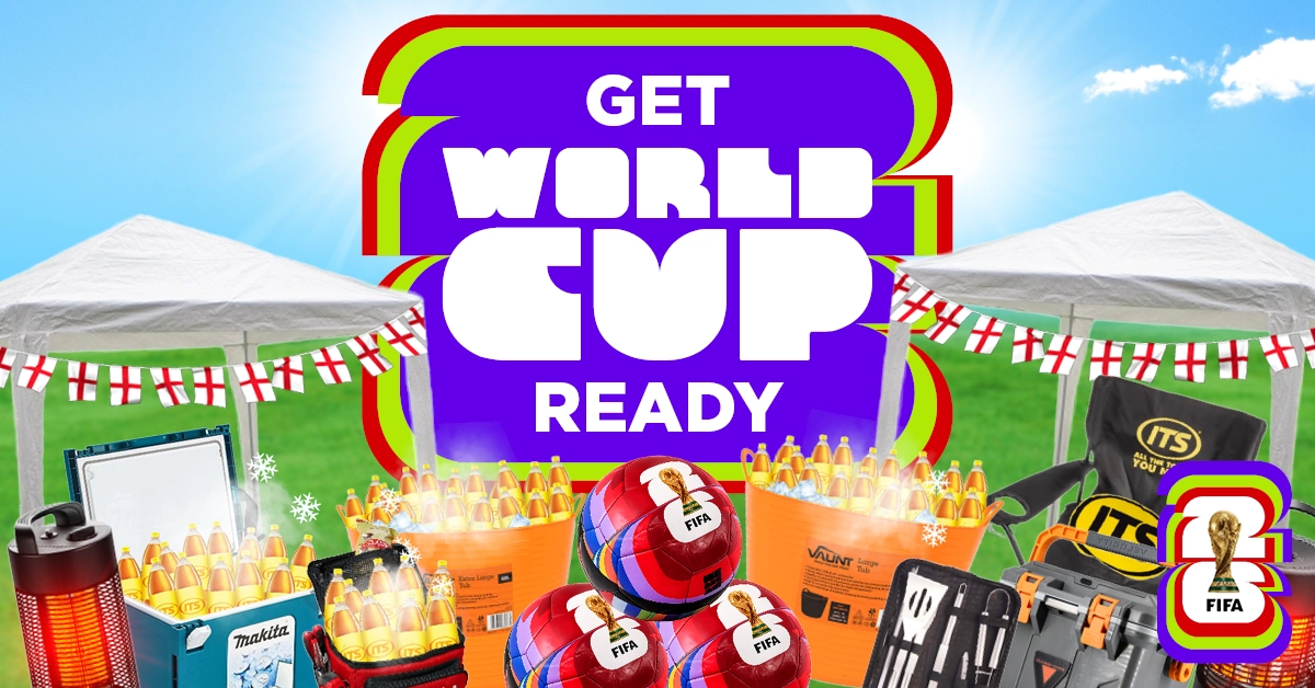 Get World Cup Ready - Gazebos, Tubs, String Lights, Patio Heaters