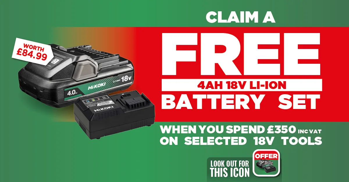 Hikoki 18V Battery Redemption