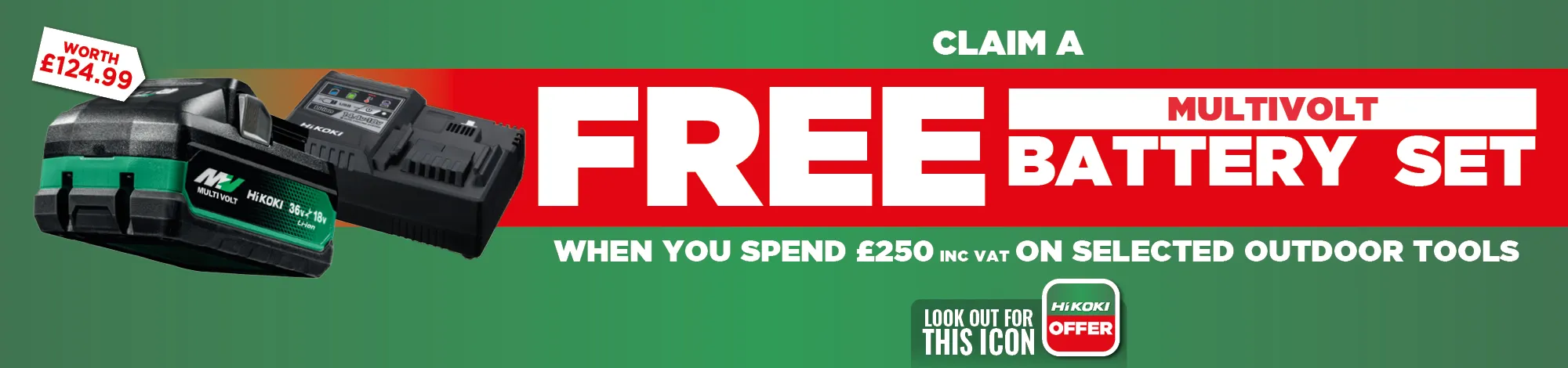 Hikoki Garden Battery Redemption