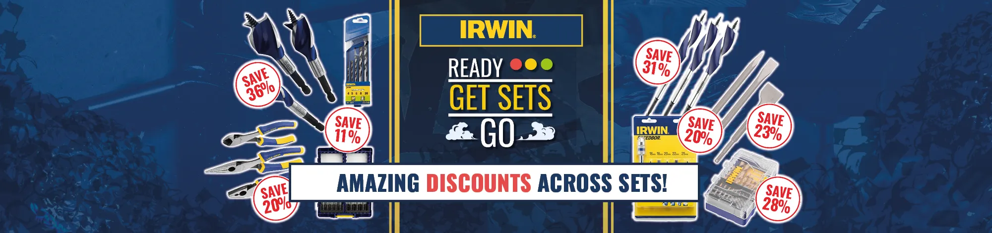 Irwin Discounts Across Sets