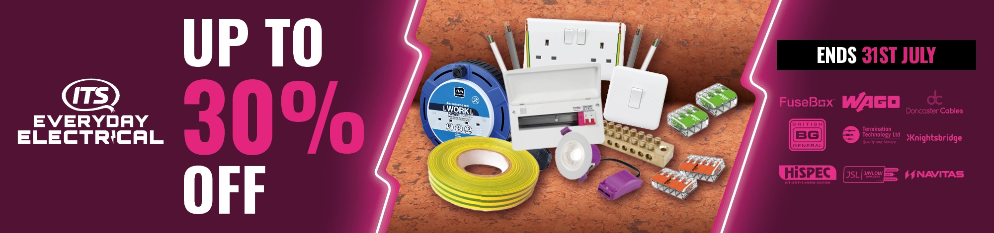 30% Off Electrical