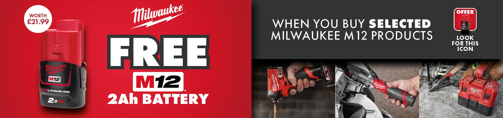 Milwaukee M12 Promotion