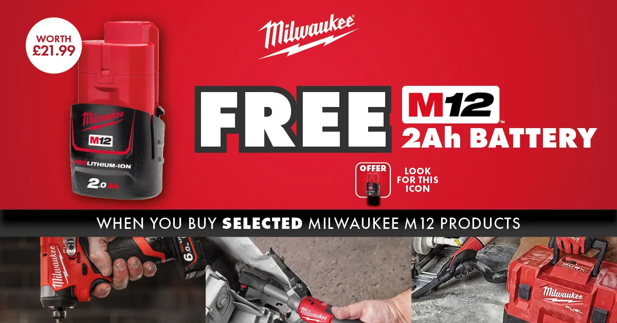 Milwaukee M12 Promotion