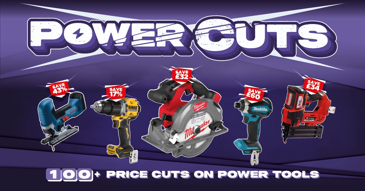 Power Cuts - 100 Deals on Power Tools