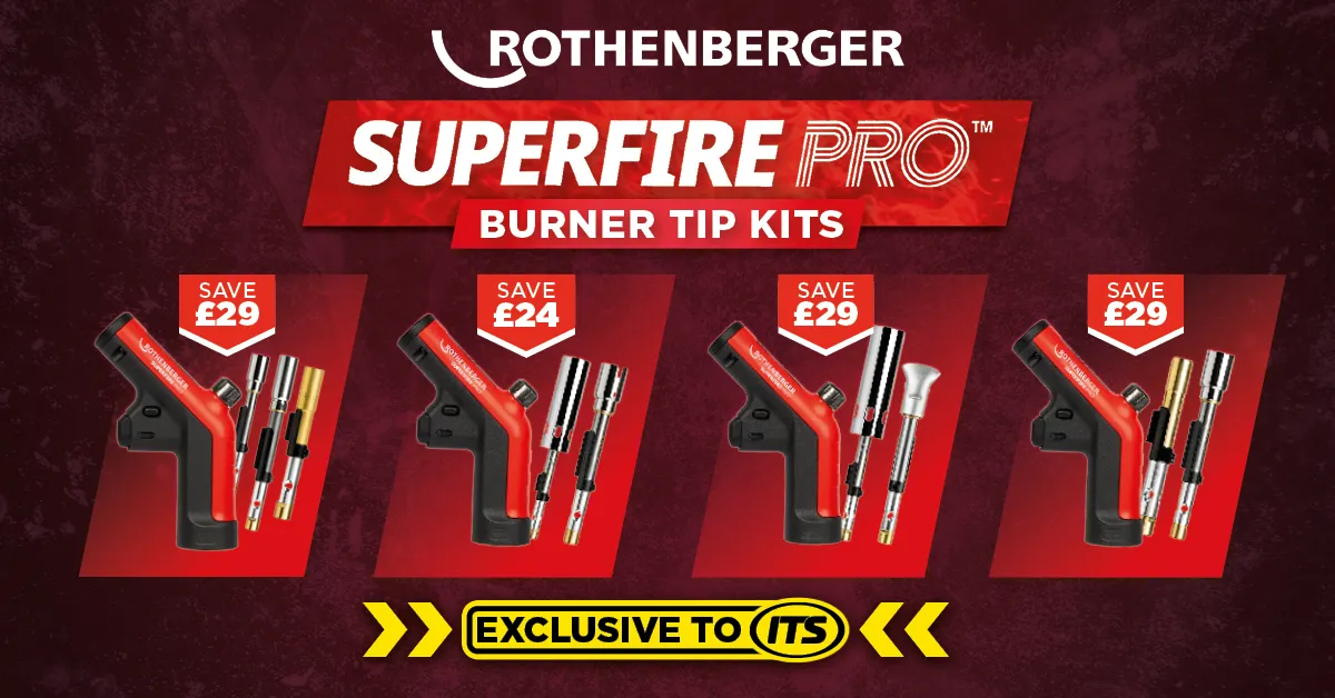 Rothenberger ITS EXCLUSIVE SUPERFIRE PRO KITS