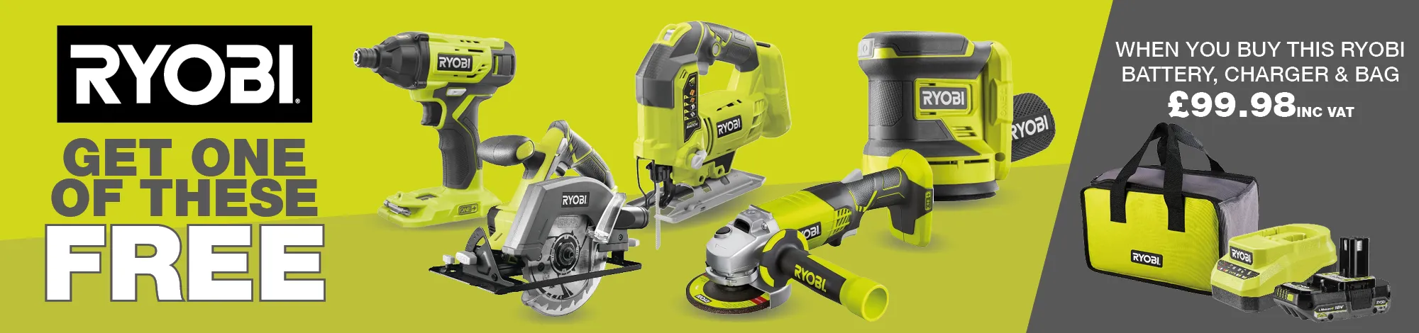 Ryobi Free Tools