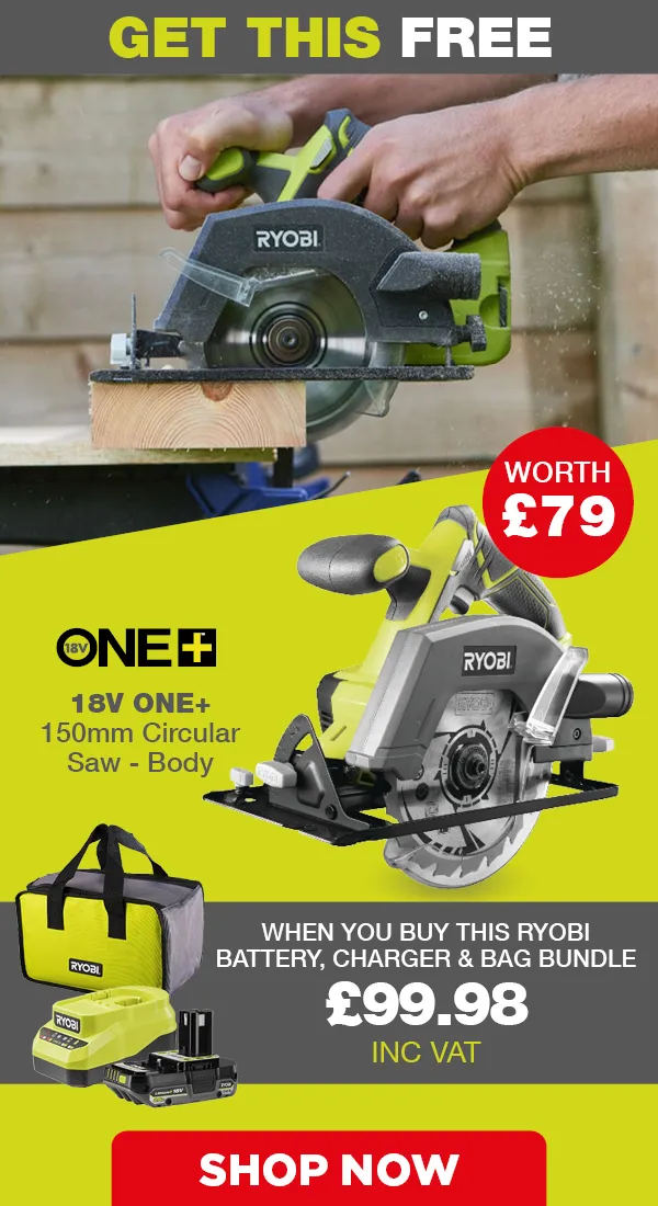 Ryobi Circular Saw Promotion