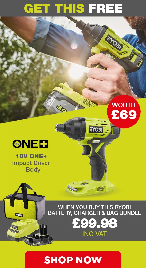 Ryobi Impact Driver Promotion