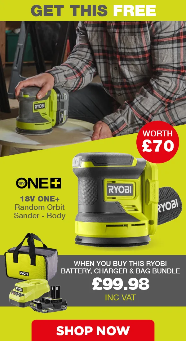 Ryobi Sander Promotion