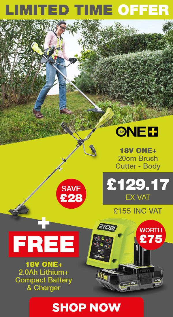 Ryobi 18V ONE+ Brush Cutter deal