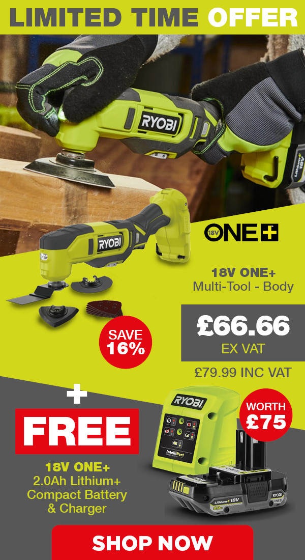Ryobi 18V ONE+ Nail Gun deal