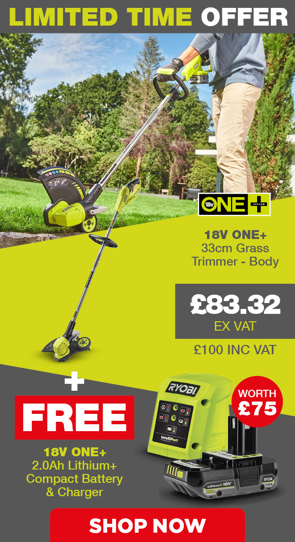 Ryobi 18V ONE+ Grass Trimmer deal