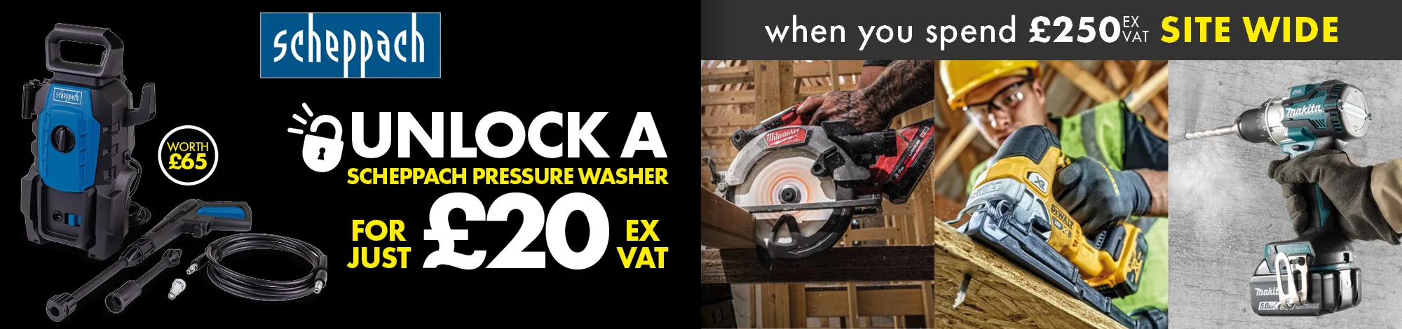 Scheppach Pressure Washer Deal