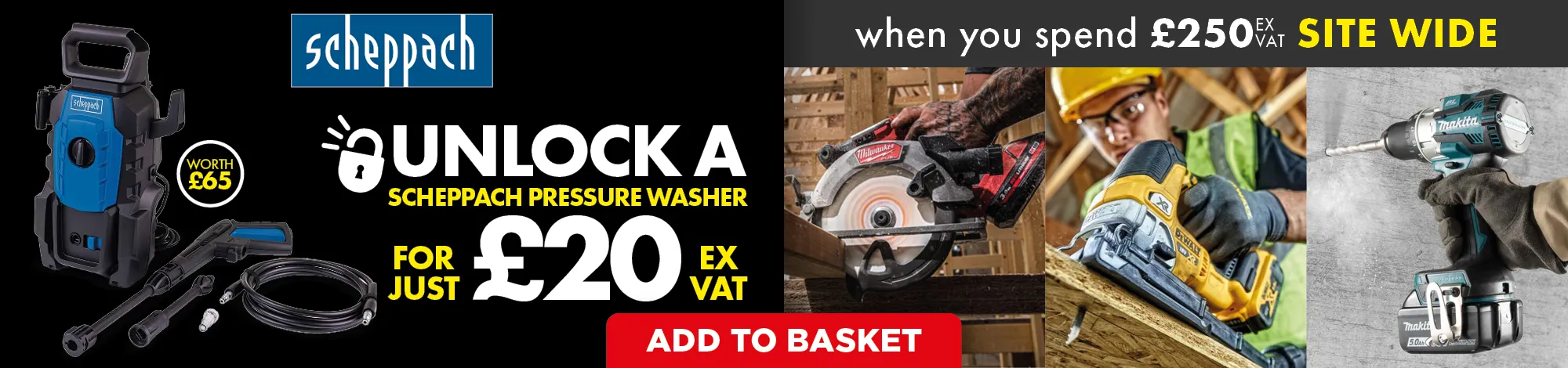 Scheppach Pressure Washer Deal