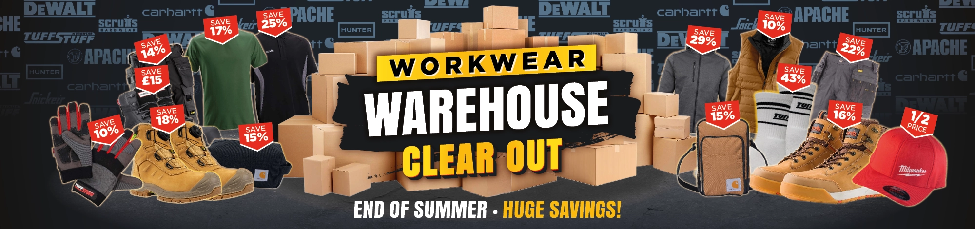 Workwear Warehouse Clearance Event