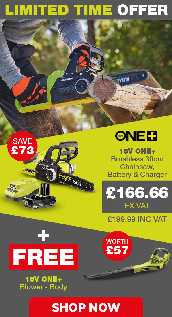 Ryobi 18V ONE+ chainsaw deal