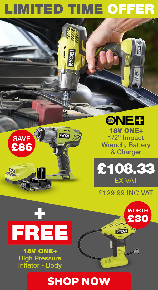 Ryobi 18V ONE+ Compact Impact Wrench deal