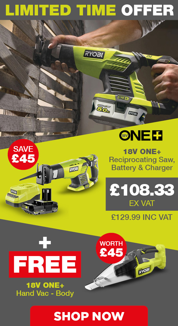 Ryobi 18V ONE+ Reciprocating Saw deal