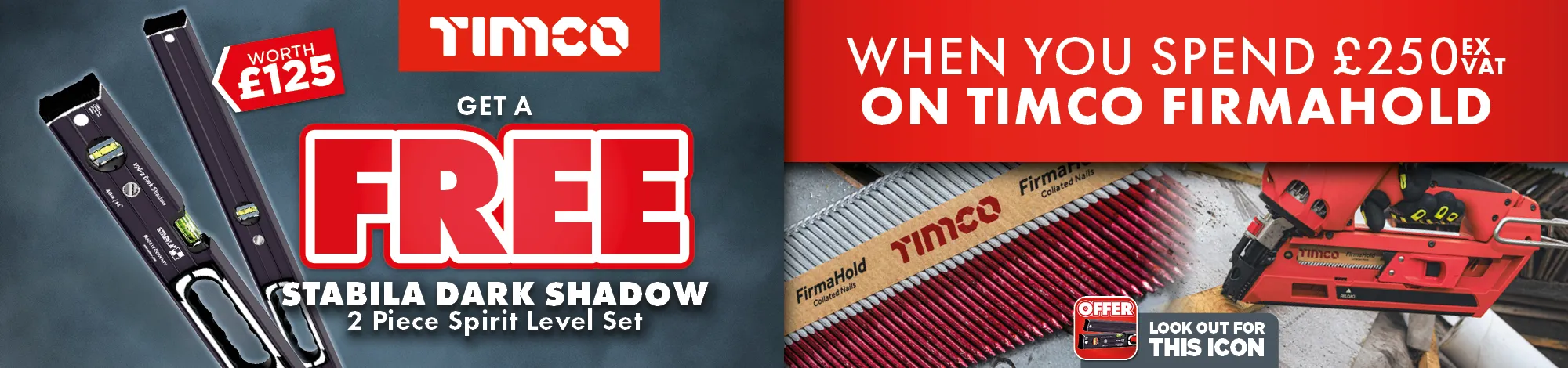 Timco - Spend £250 on Nail Gun Nails