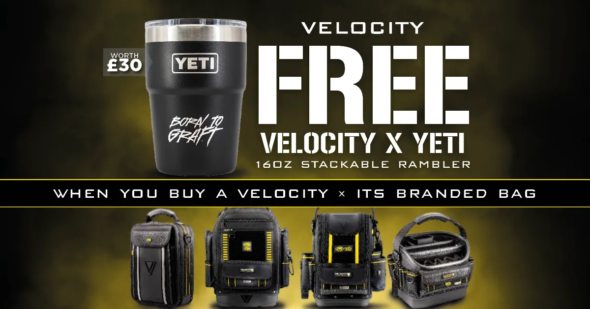 Velocity x ITS - Buy any Velocity x ITS Branded Bag and get (VELTIVPG)