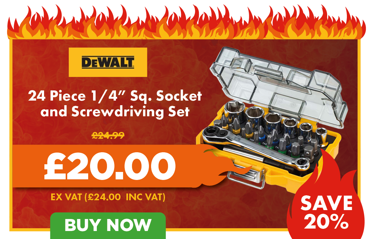 Dewalt DT71516-QZ 24 Piece 1/4