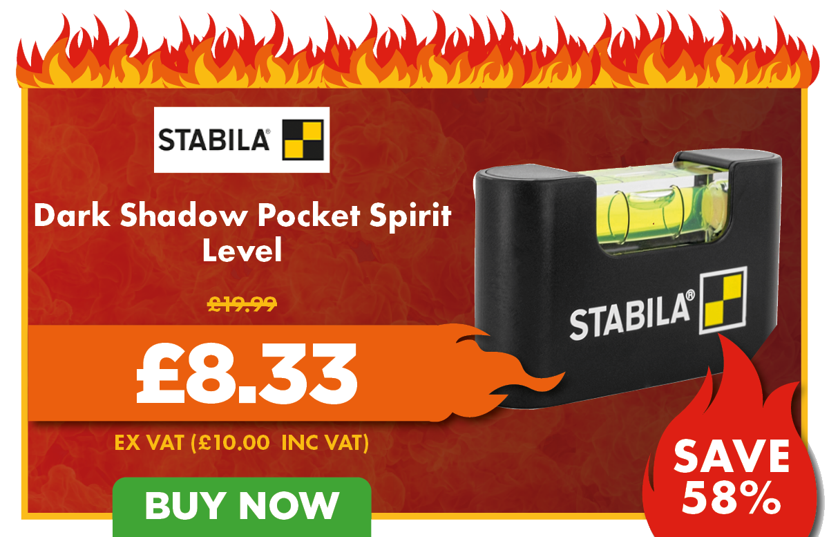 Stabila Dark Shadow Pocket Spirit Level