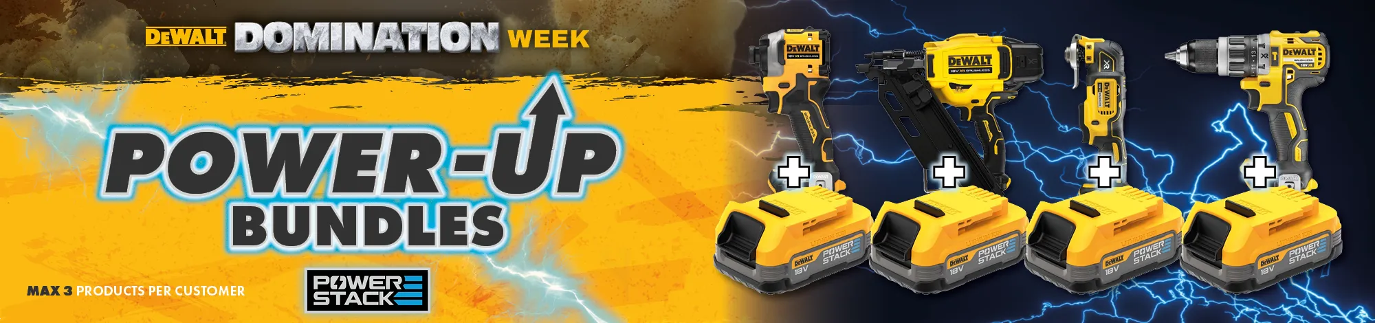 Dewalt Power-Up Bundles