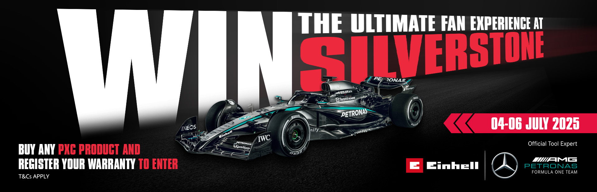 Einhell Silverstone Promotion