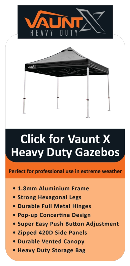 Click for Vaunt X Heavy Duty Gazebos