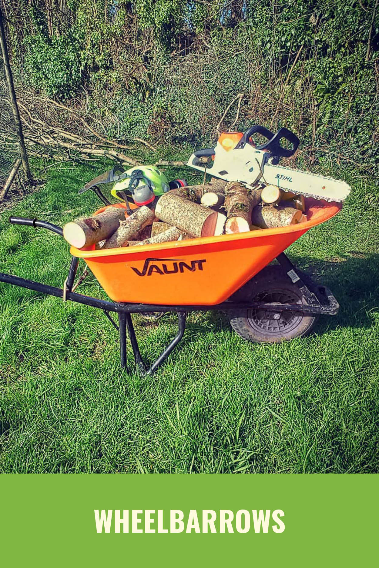 Image of a Wheelbarrow